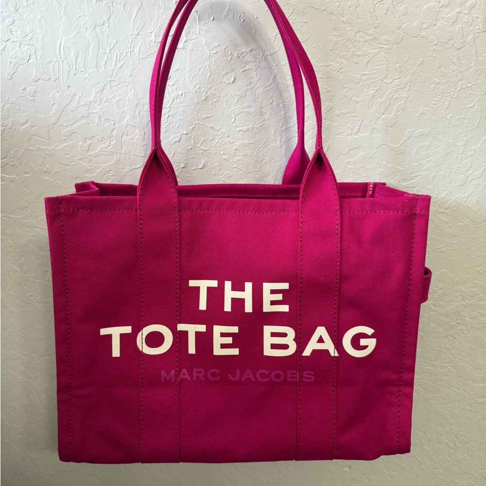 Marc Jacobs Vibrant Pink Tote Bag